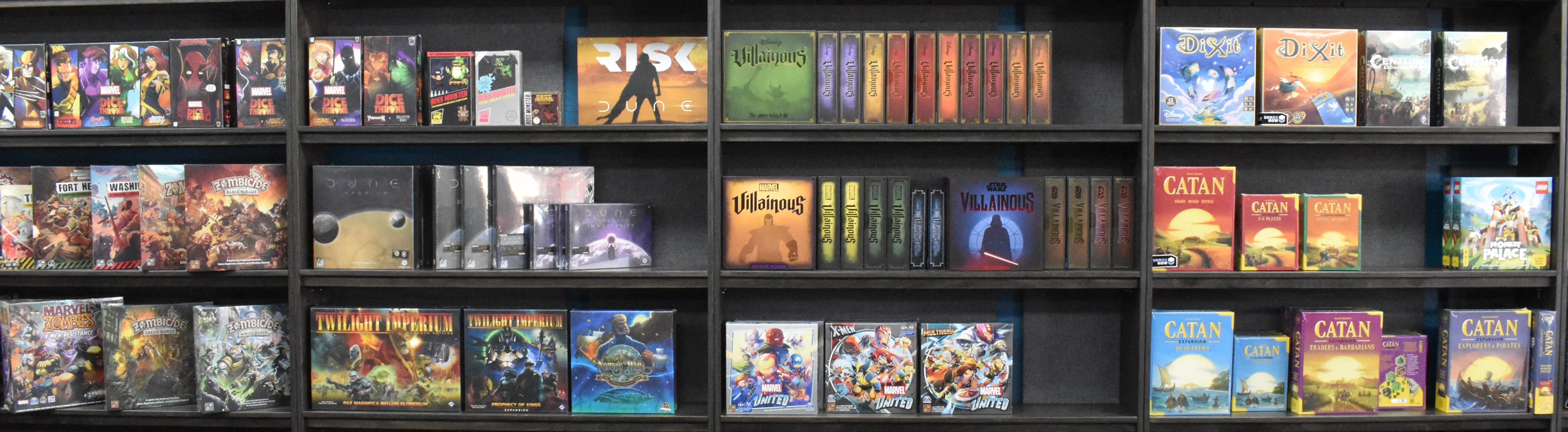 Board Game Product Wall
